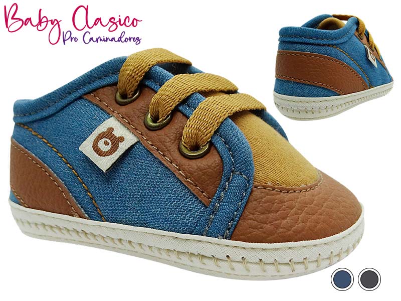 Zapatilla niño baby clásico