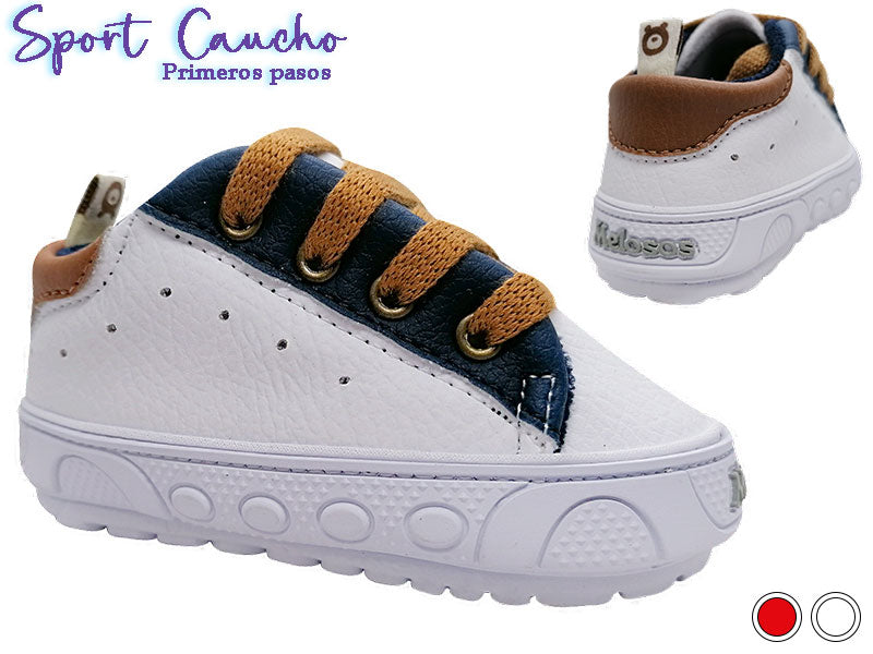 Zapatilla casual sport caucho